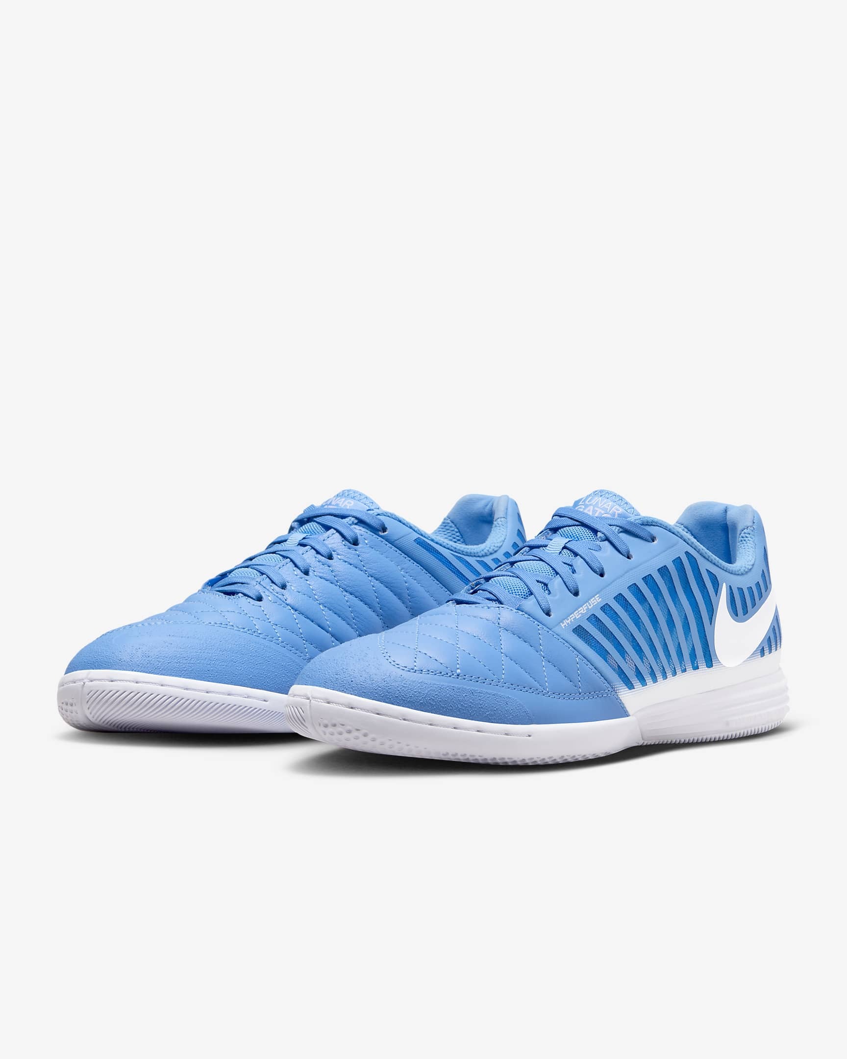 NIKE LUNAR GATO II IC 天藍色 室內/街場足球鞋