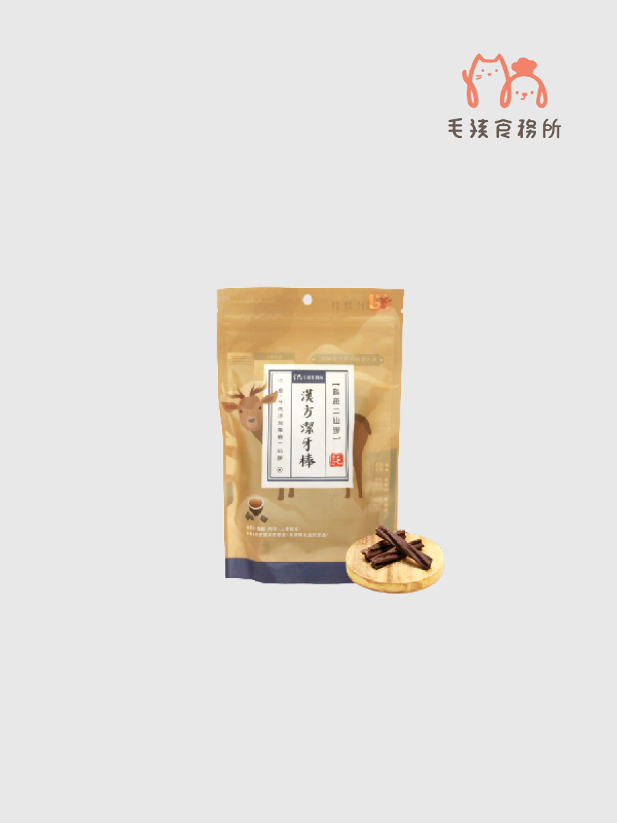 【毛孩食務所】毛骨力漢方潔牙棒｜龜鹿二仙膠