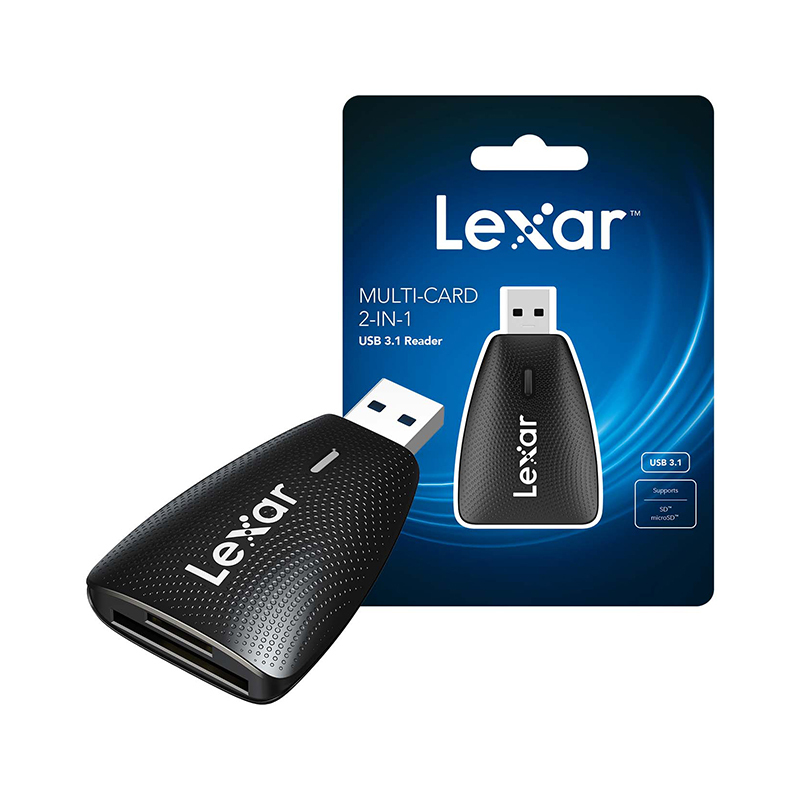 LEXAR MULTI-CARD 2-IN-1 USB 3.1 讀卡器