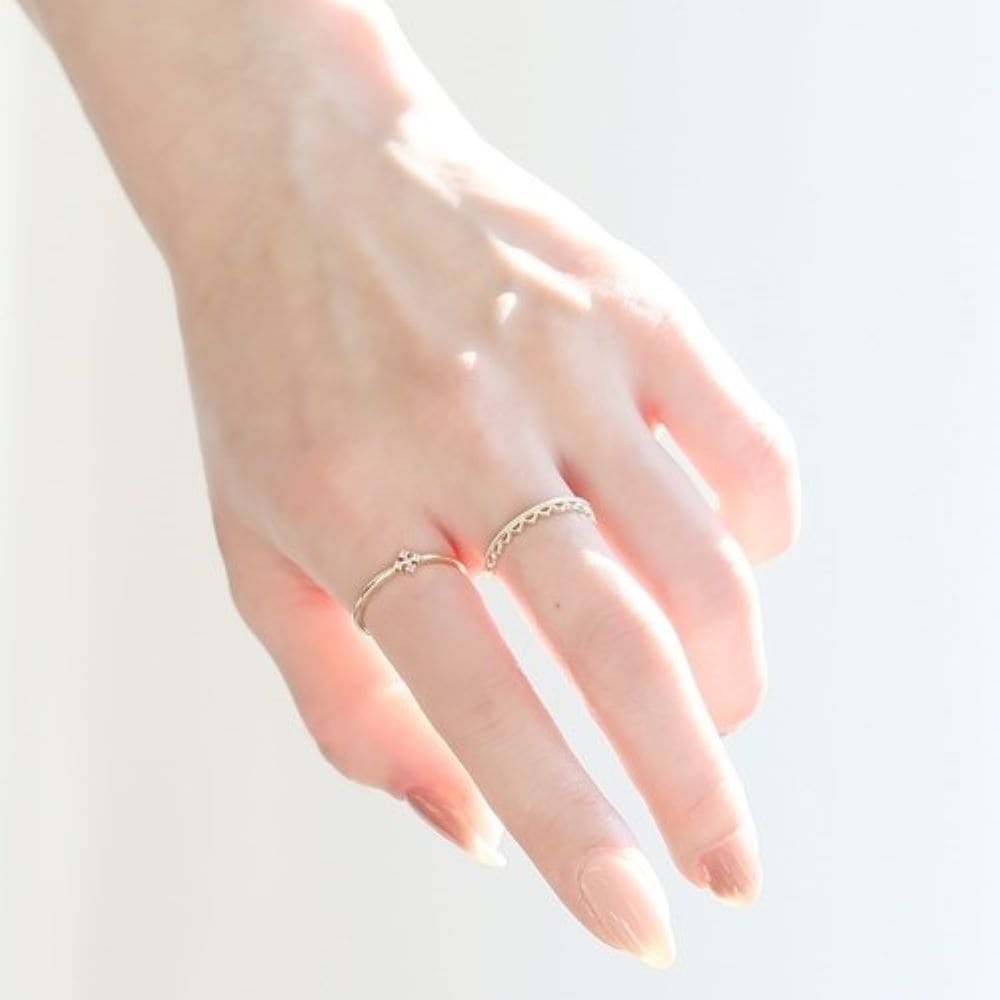 【me.luxe】K10浪花戒