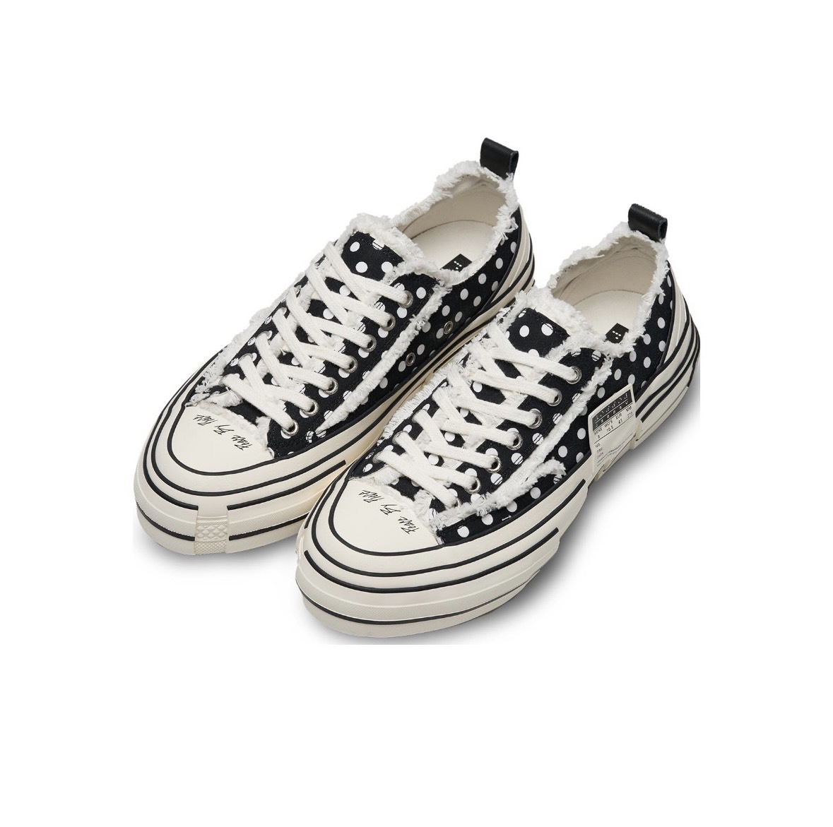 xVESSEL G.O.P. Lows Polka-Dots 波點 黑白 解構鞋