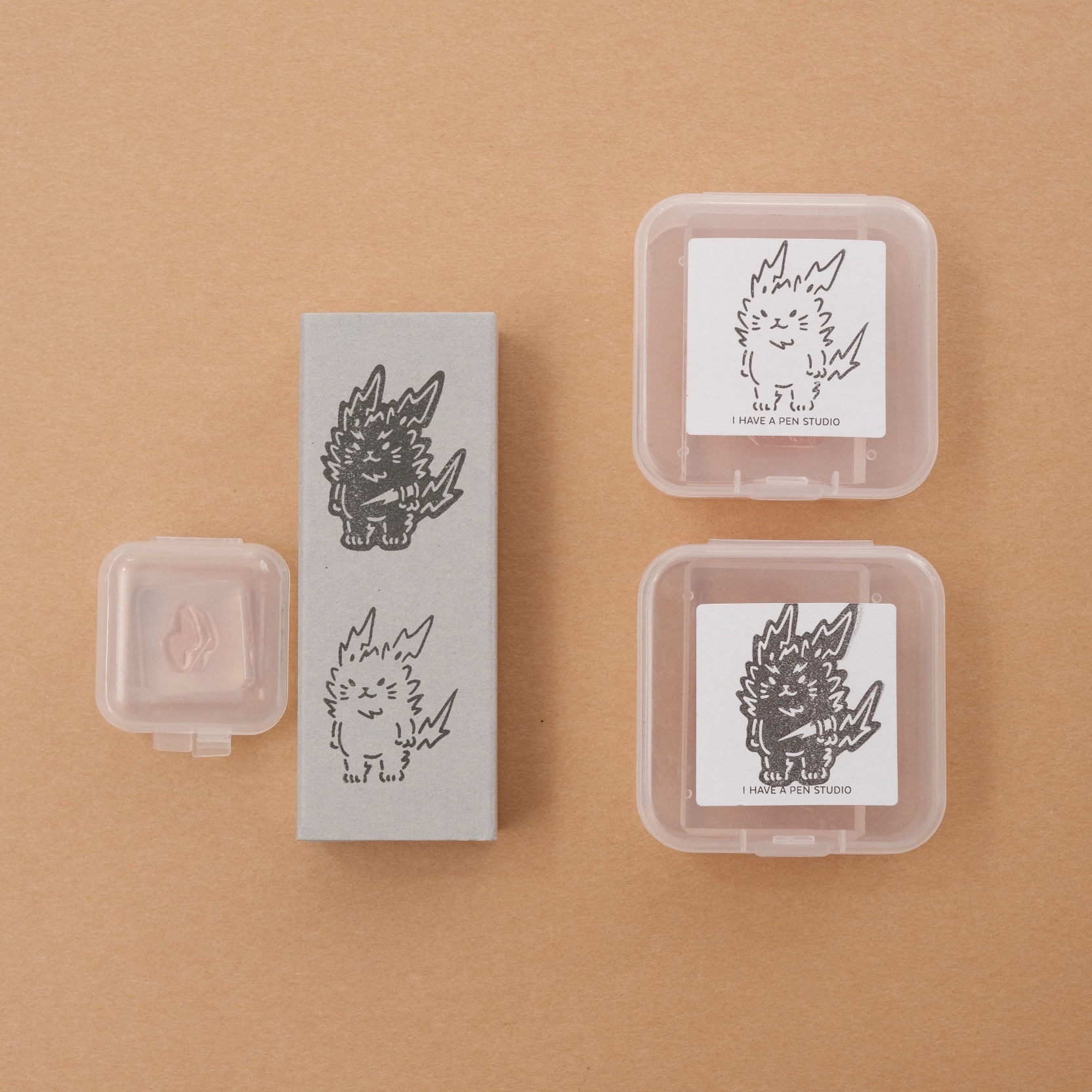 White Jimmy x ihaveapen studio thundercat stamp