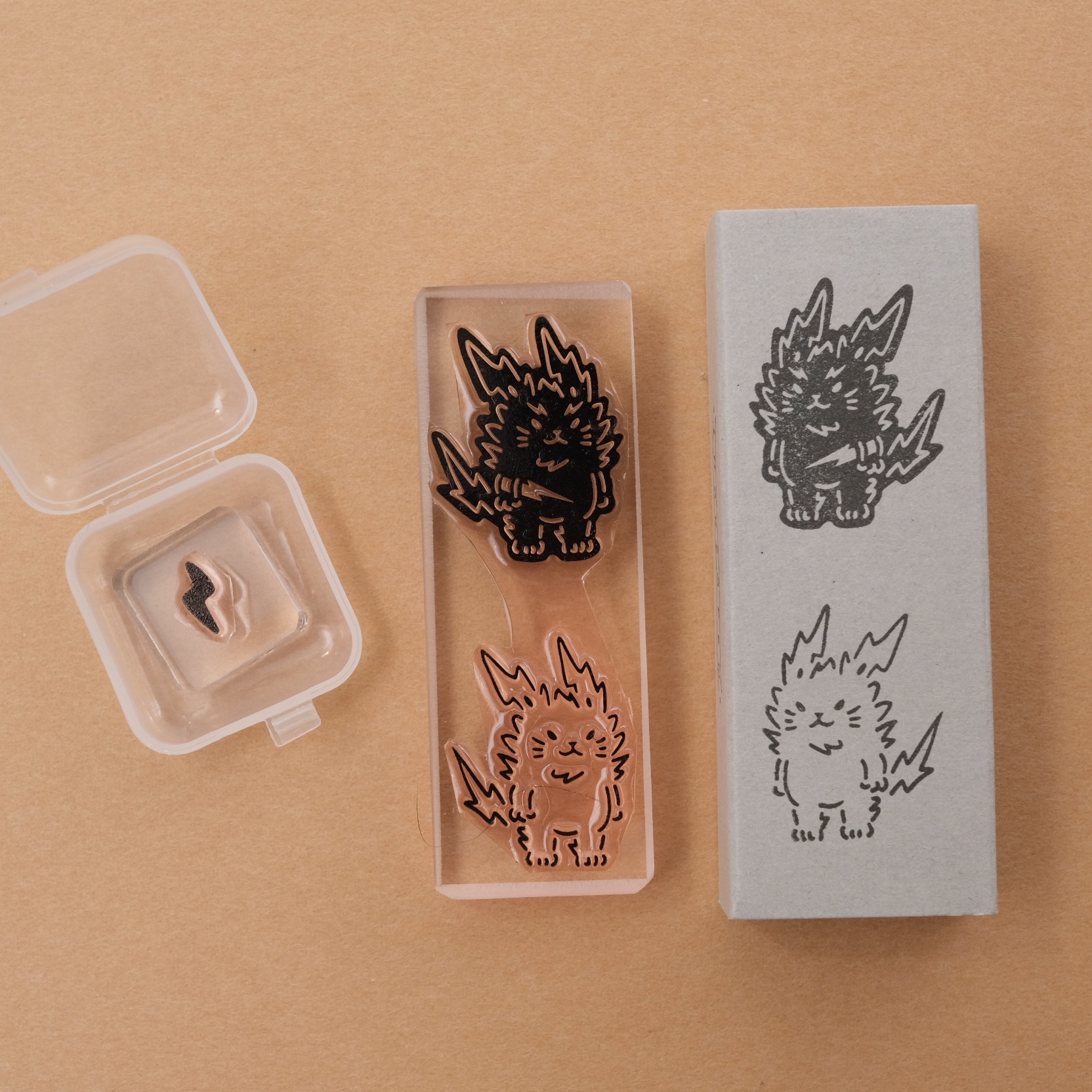 White Jimmy x ihaveapen studio thundercat stamp