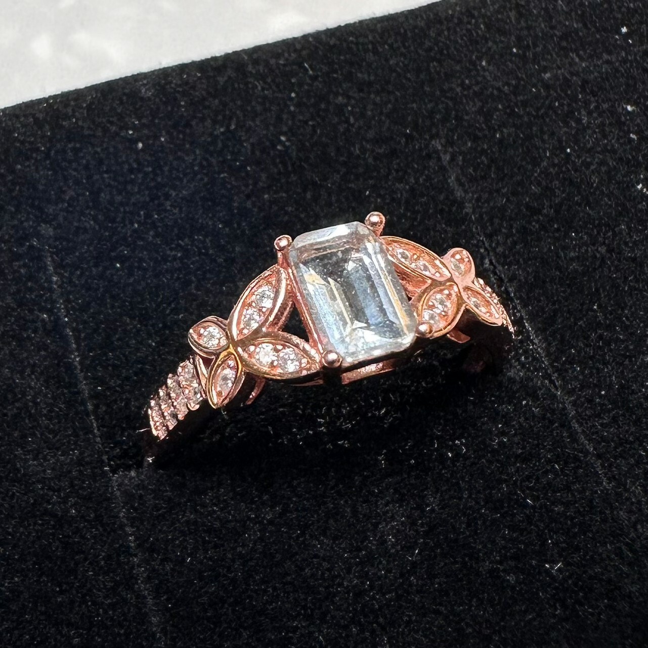 925銀戒指 海水藍寶戒指