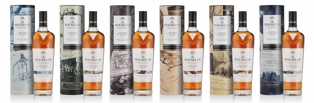 麥卡倫007 詹姆士龐德60週年限量版套組