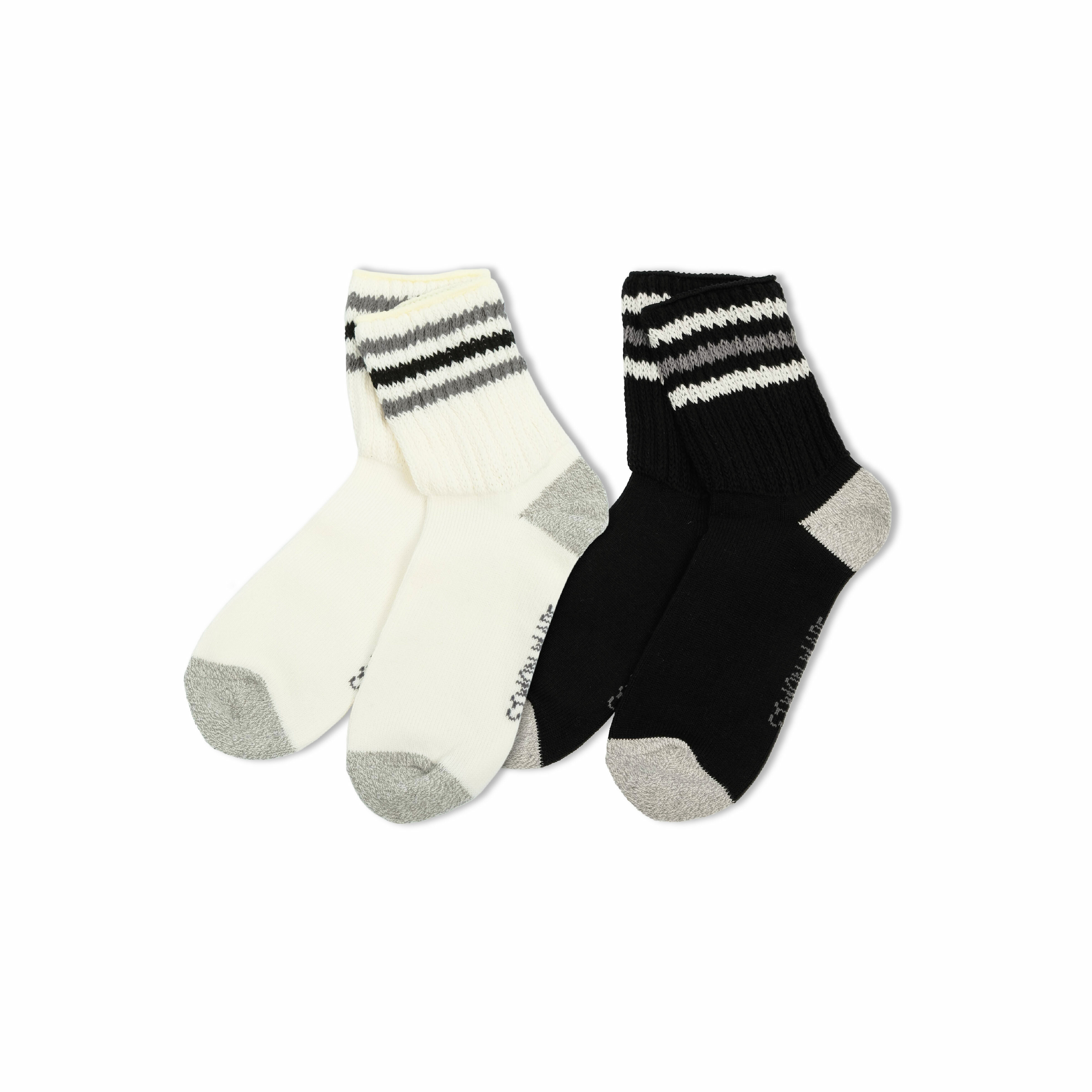 SIMON MADE SK-003 復古 紡織機 堆積 泡泡 中筒襪