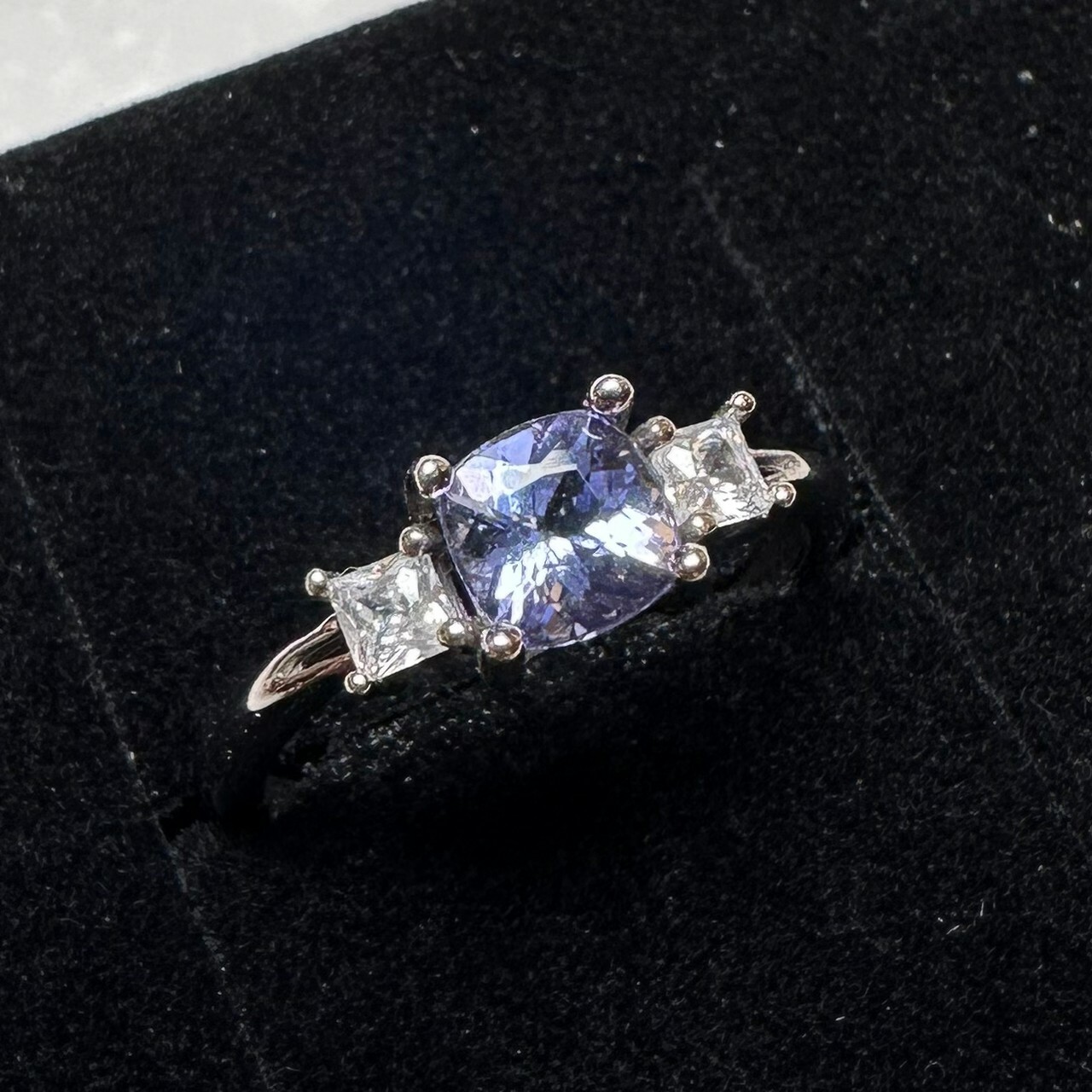 925銀戒指 坦桑石戒指