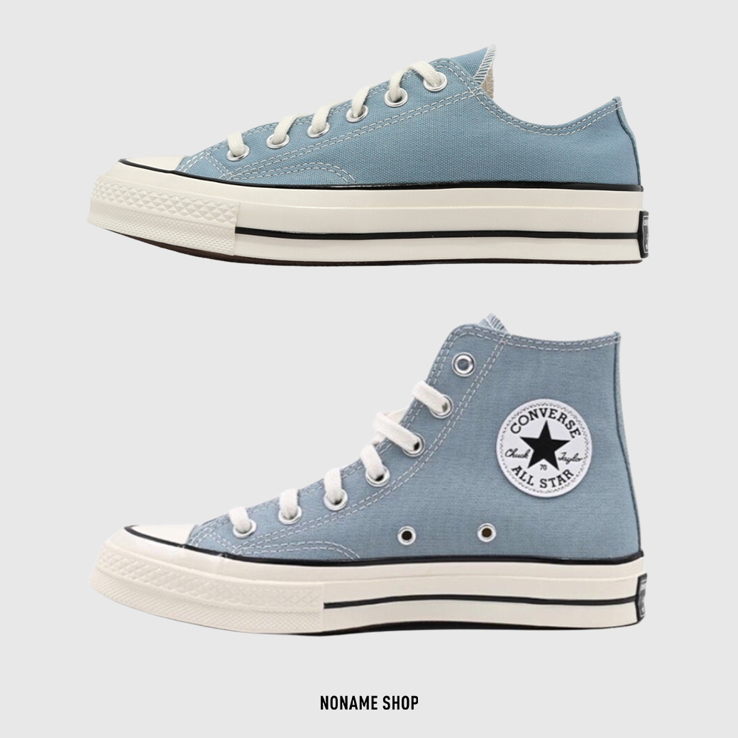 CONVERSE Chuck Taylor 康威 1970 70s 帆布鞋 高筒 低筒 淺灰藍