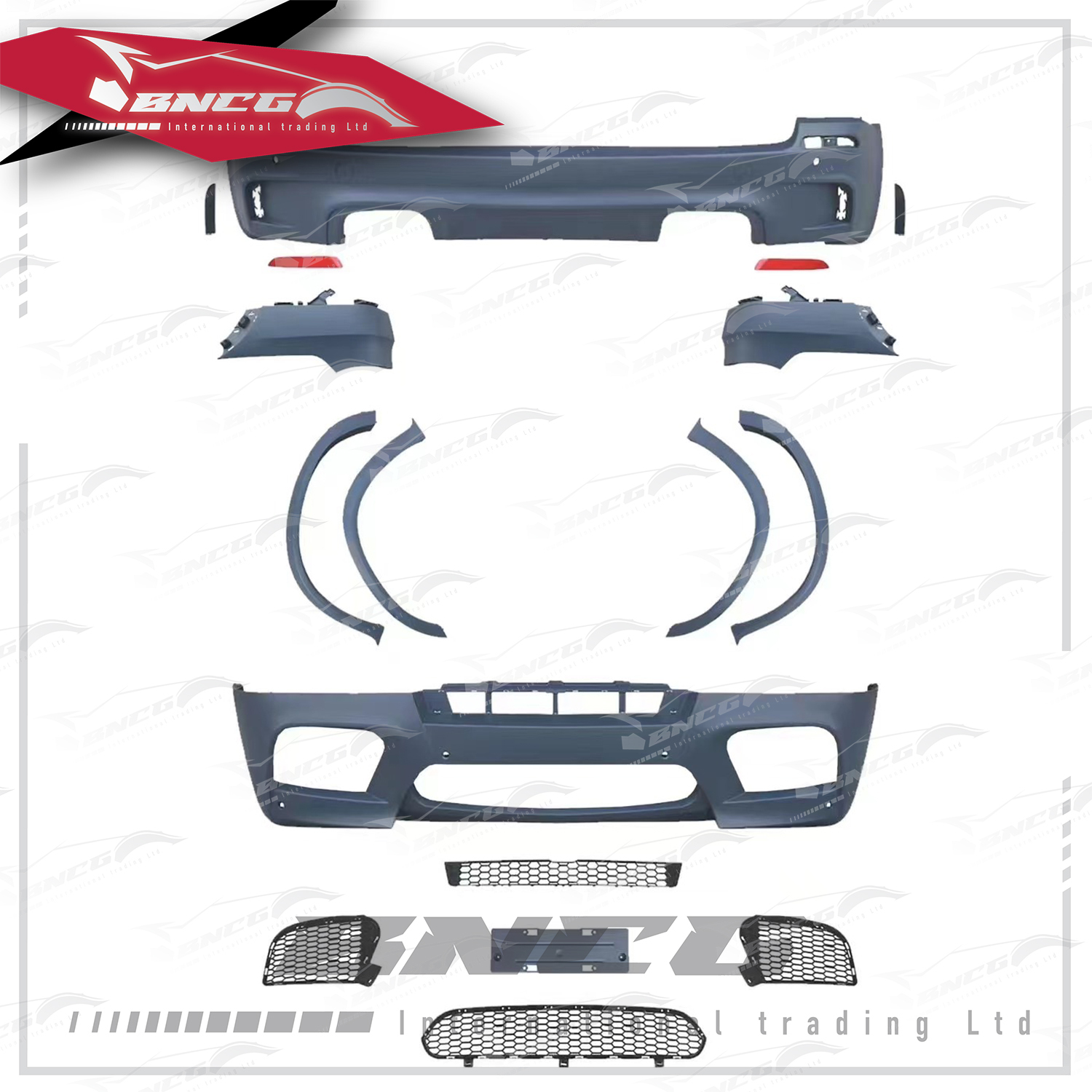 寶馬 BMW SUV系列 X5 E70 改 X5M 大包圍 前保桿 後保桿 輪弧