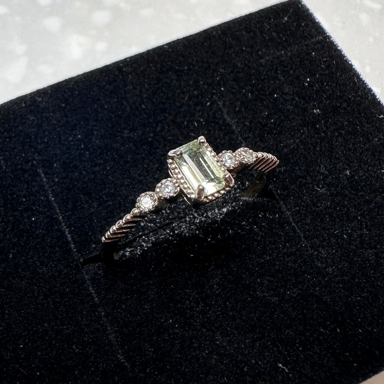 925銀戒指 橄欖石戒指