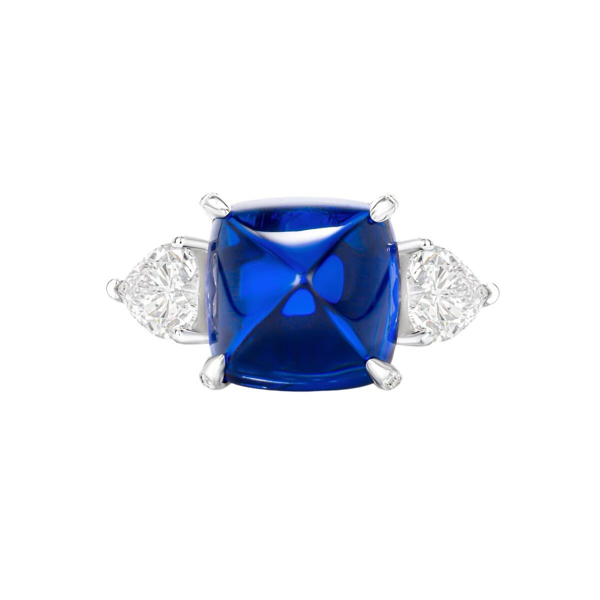 糖塔皇家藍 925銀戒指