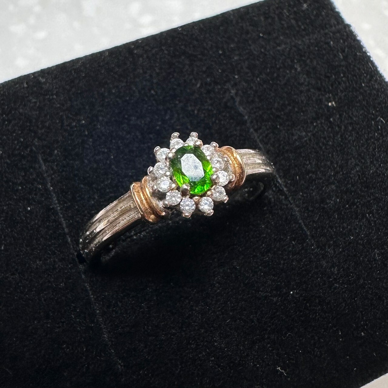 925銀戒指 透輝石戒指