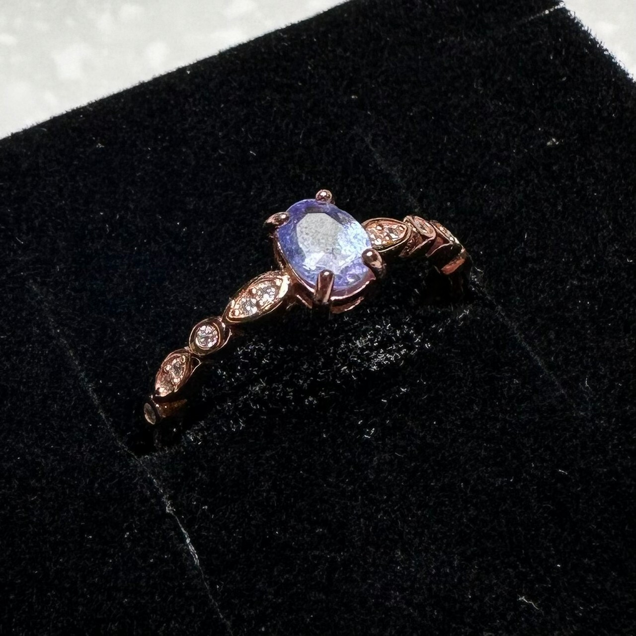 925銀戒指 紫剛玉戒指