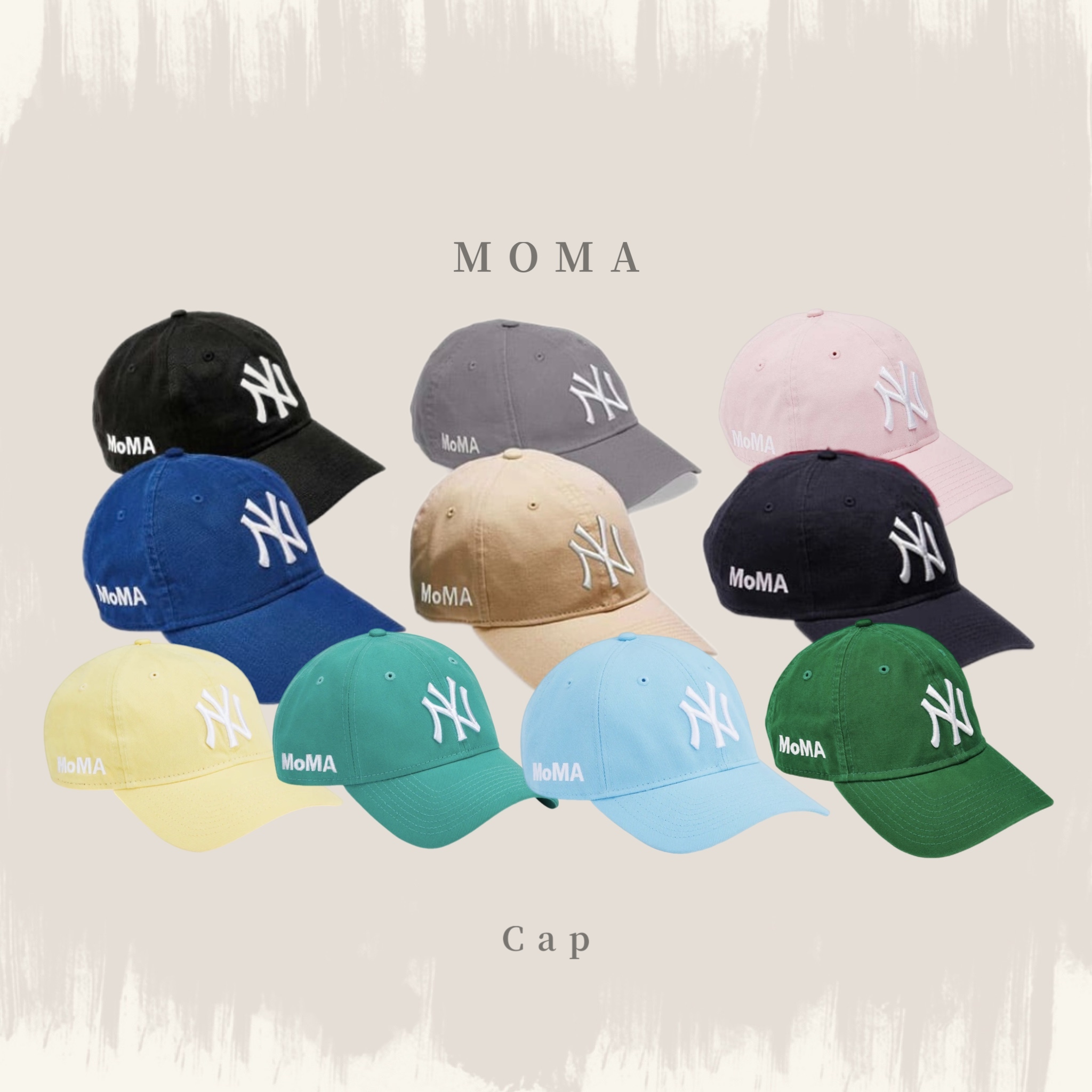 NEW ERA MoMA EDITION CAP 棒球老帽