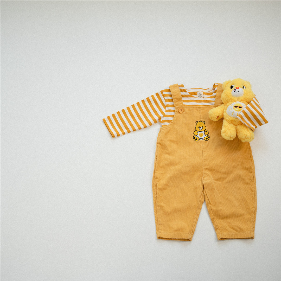 純棉五色線條上衣