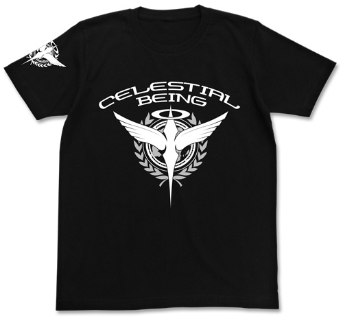 Cospa 0819 機動戦士ｶﾞﾝﾀﾞﾑ00 ｿﾚｽﾀﾙﾋﾞｰｲﾝｸﾞTｼｬﾂ ﾌﾞﾗｯｸ BLACK