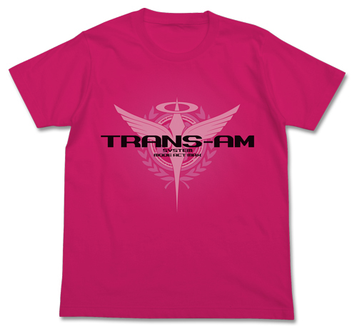 Cospa 0819 機動戦士ｶﾞﾝﾀﾞﾑ00 ﾄﾗﾝｻﾞﾑTｼｬﾂ ﾄﾛﾋﾟｶﾙﾋﾟﾝｸ TROPICAL PINK