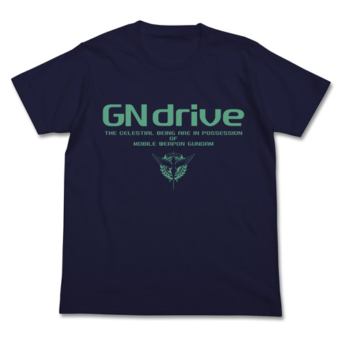 Cospa 0819 機動戦士ｶﾞﾝﾀﾞﾑ00 GNﾄﾞﾗｲｳﾞ Tｼｬﾂ/NAVY