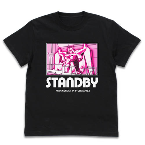 Cospa 0819 機動戦士ｶﾞﾝﾀﾞﾑ00 ｱﾘｵｽｶﾞﾝﾀﾞﾑ STANDBY Tｼｬﾂ/BLACK