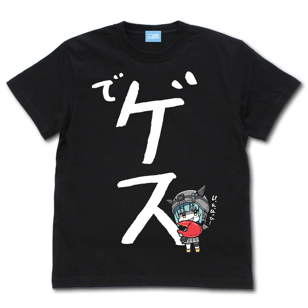 Cospa 1209 ﾍﾌﾞﾝﾊﾞｰﾝｽﾞﾚｯﾄﾞ 豊後弥生の｢でｹﾞｽ｣ Tｼｬﾂ/BLACK