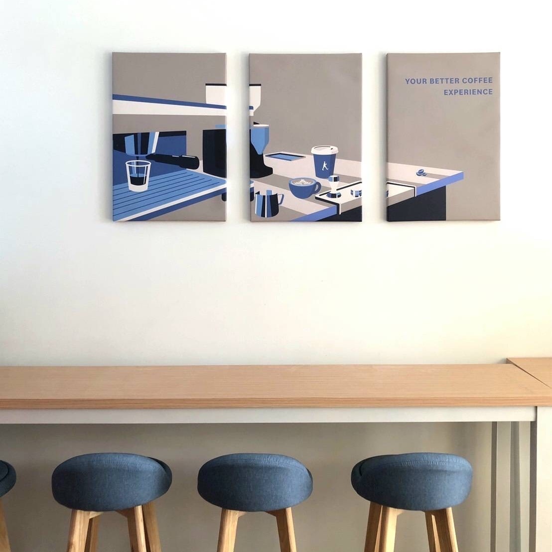 漫步藍咖啡-台北市北投店