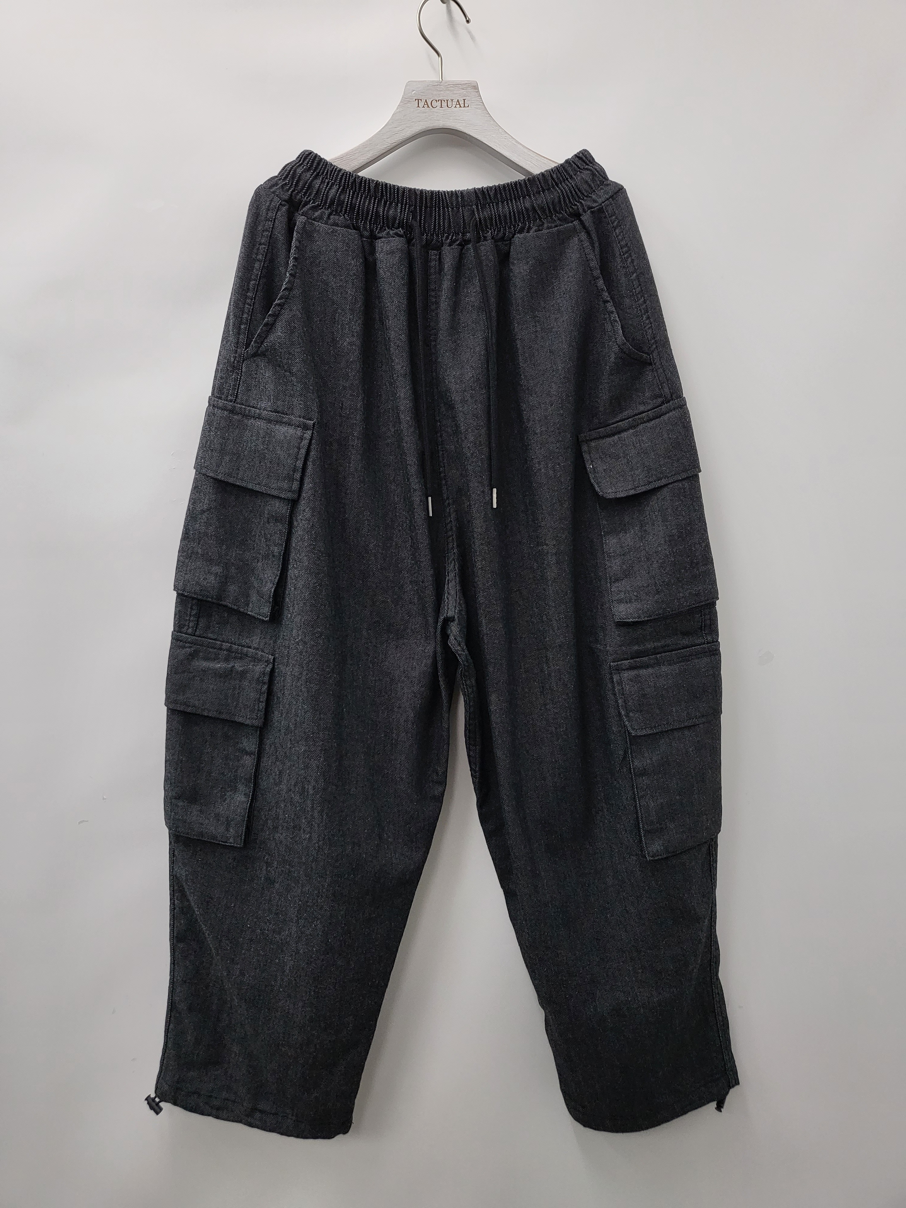 工裝鬆身牛仔褲 P2595