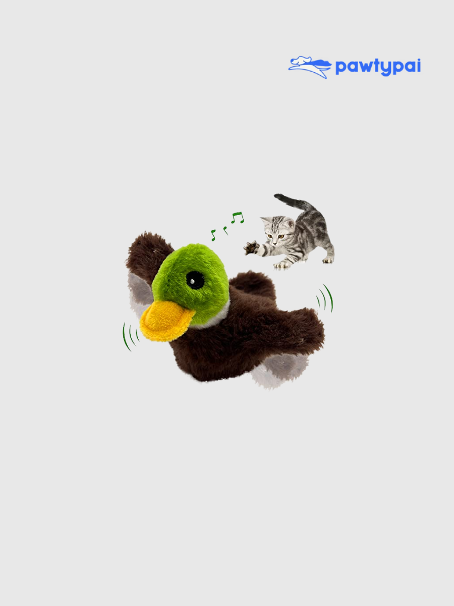 【Pet Future】自動逗貓拍拍綠頭鴨 Flappy Duck