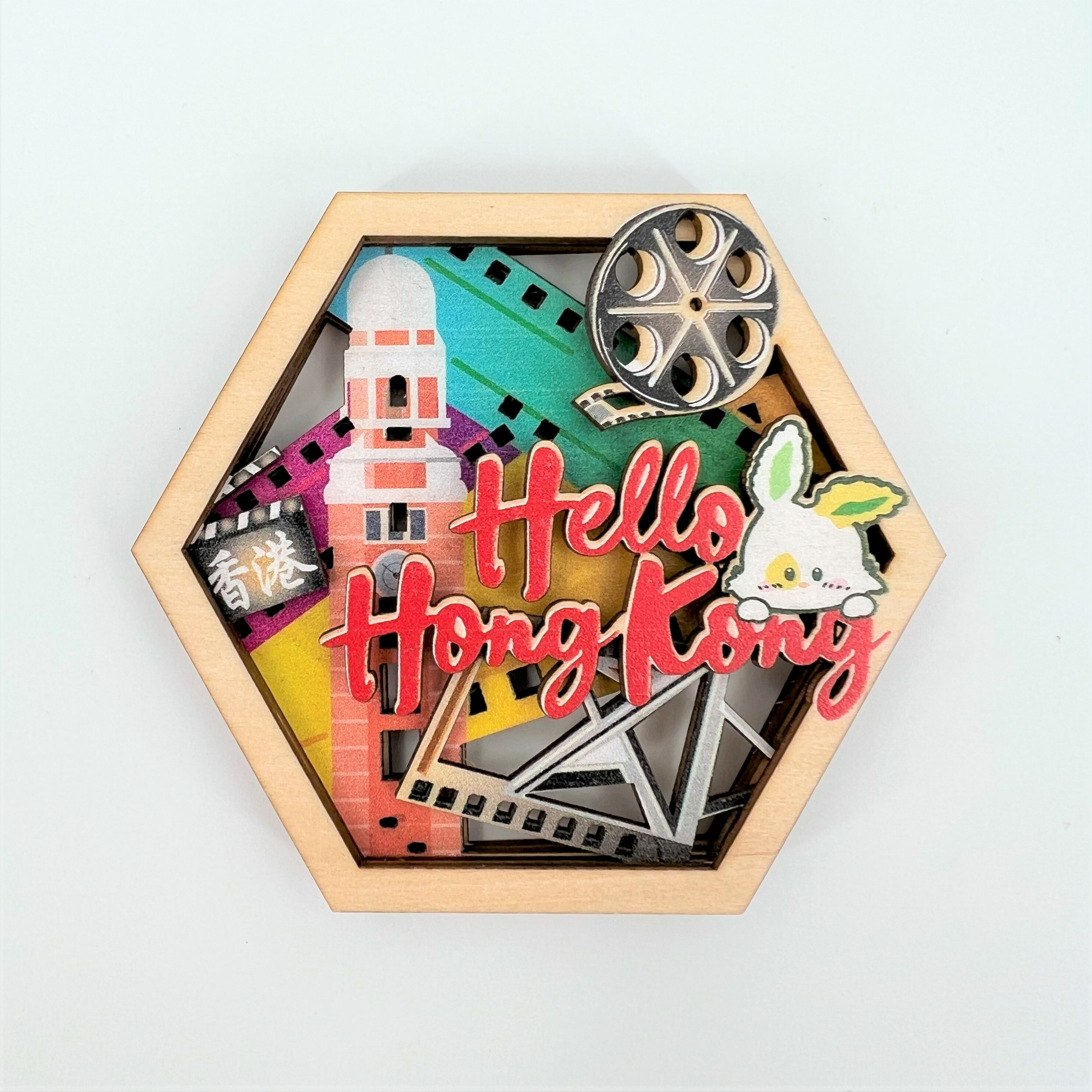 Hello Hong Kong Magnets - Tsim Sha Tsui