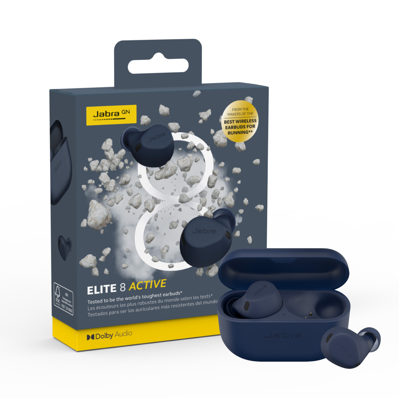 Jabra Elite 8 Active 高強度運動無線耳機