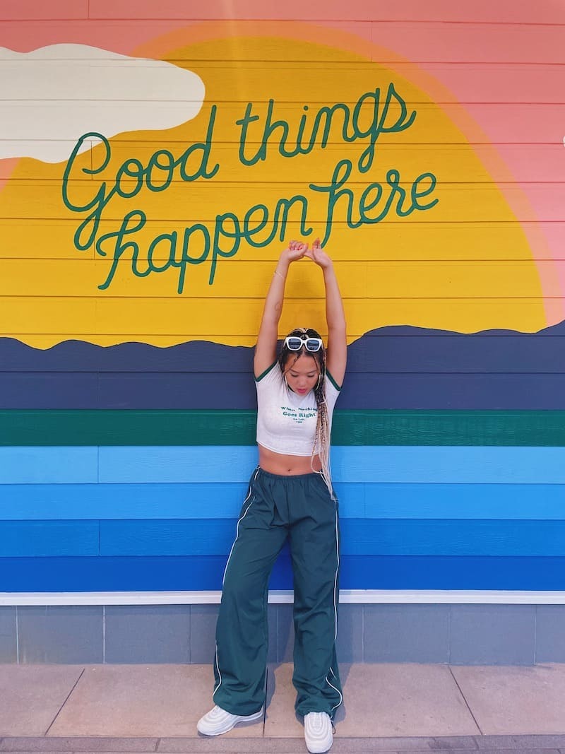 美式休閒尼龍長褲