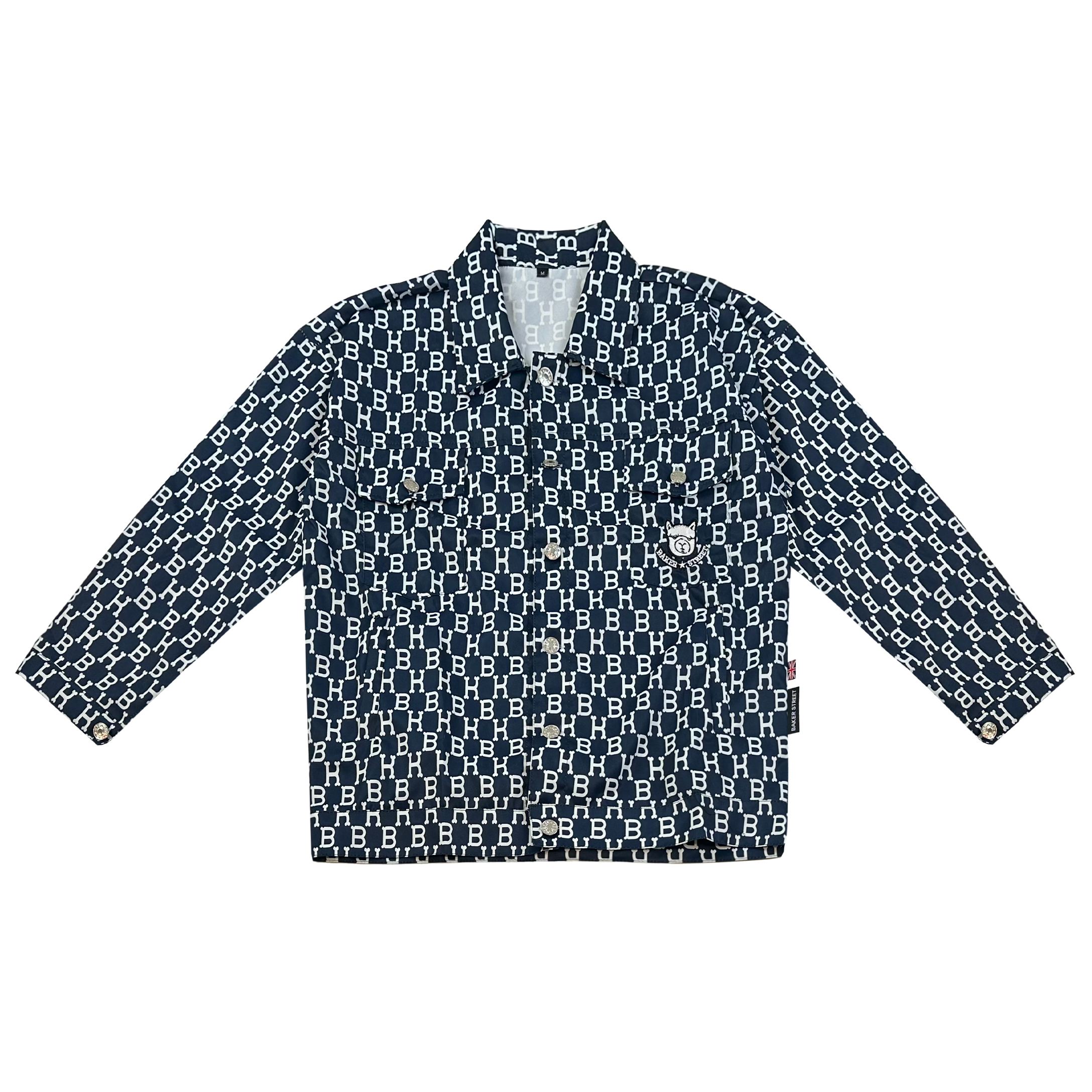 Embroidery-滿版老花衫 BKSTalpaca刺繡