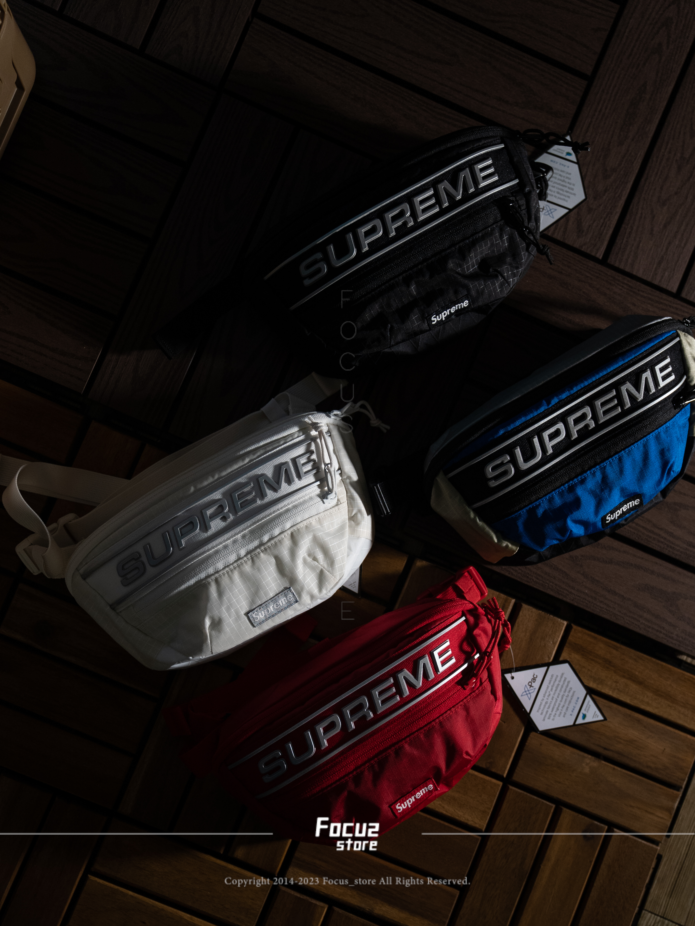 【Focus Store】預購 Supreme FW23 Week 1 腰包 四色 SUP-FW23-0801-0804