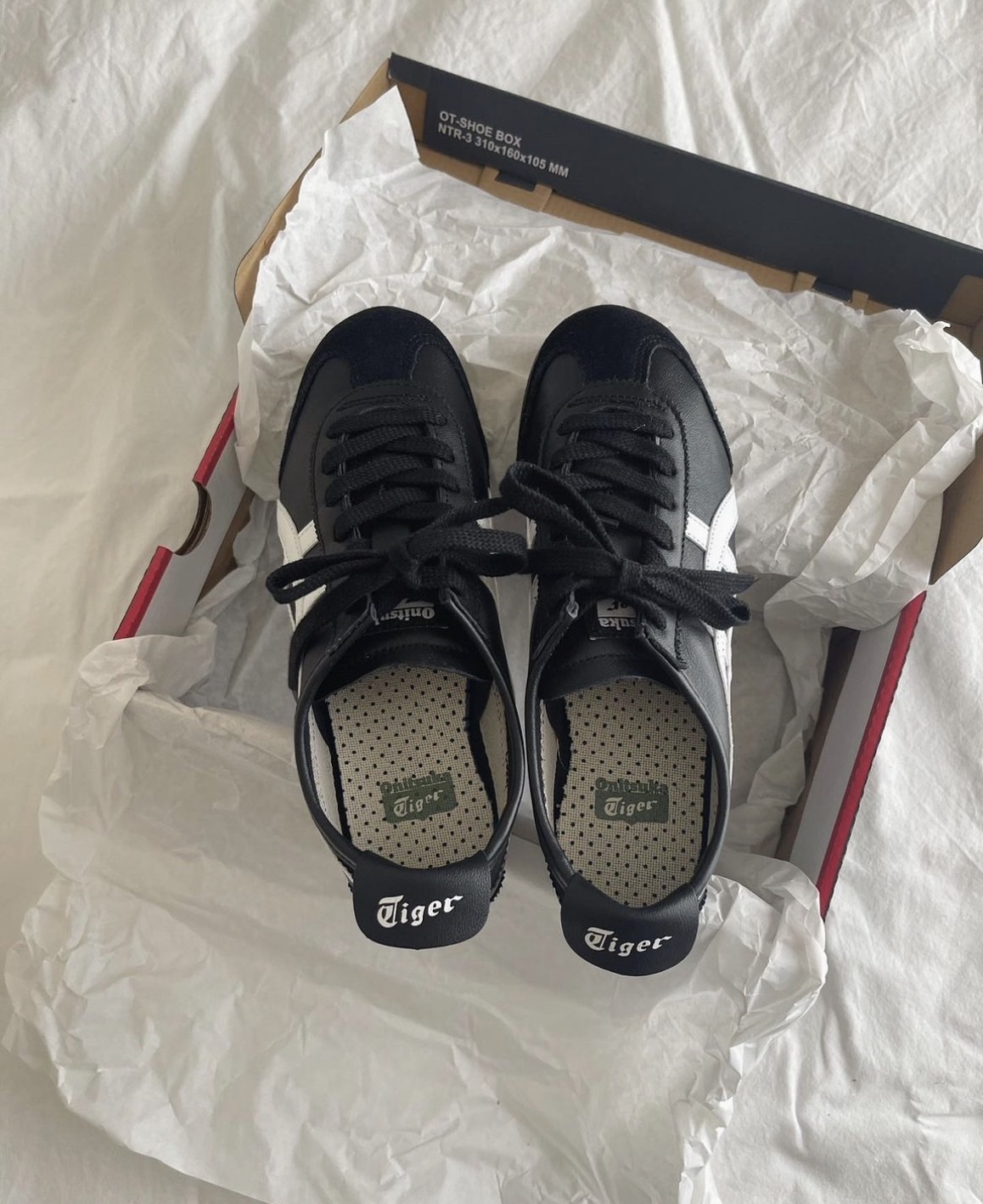 預購┃Onitsuka Tiger MEXICO 66 鬼塚虎 德訓鞋 皮革 黑色