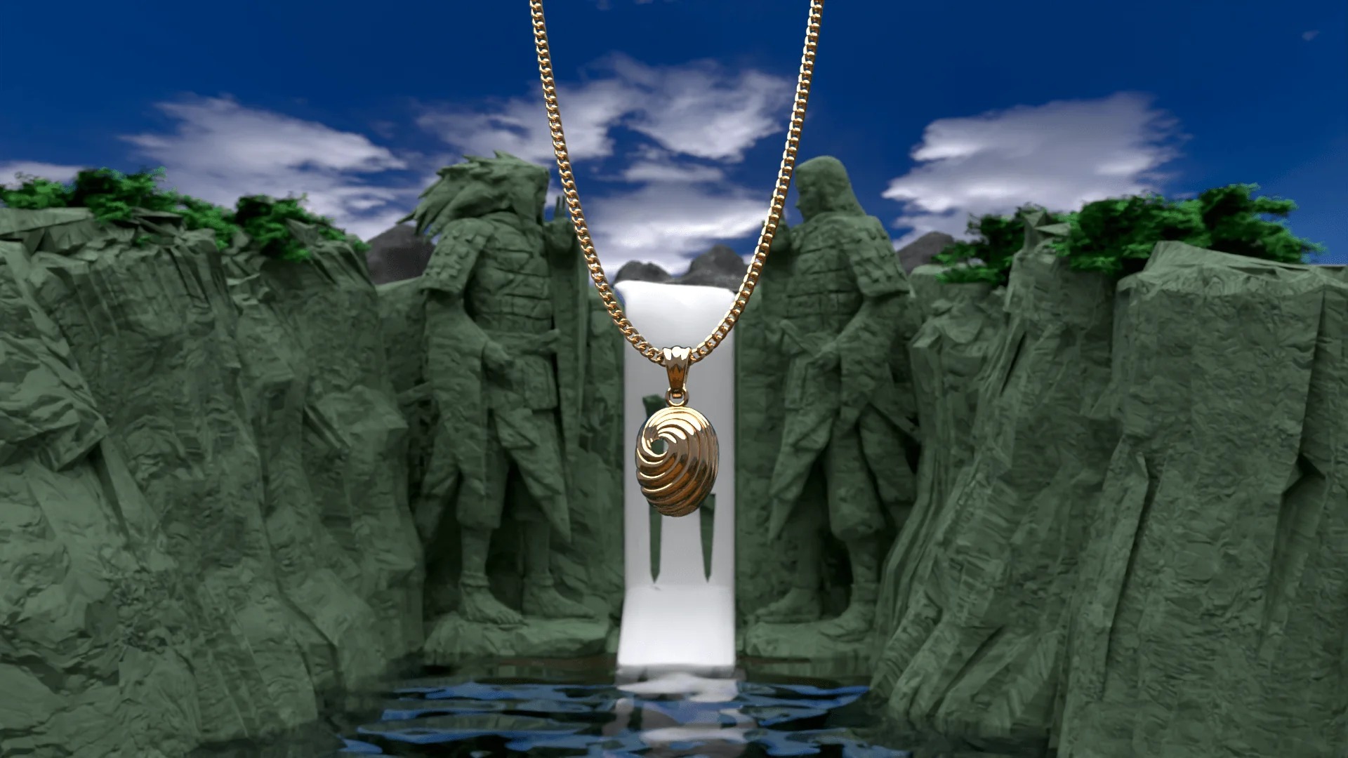 【預購/現貨】Mister SFC | 火影忍者 宇智波班帶土面具 項鍊