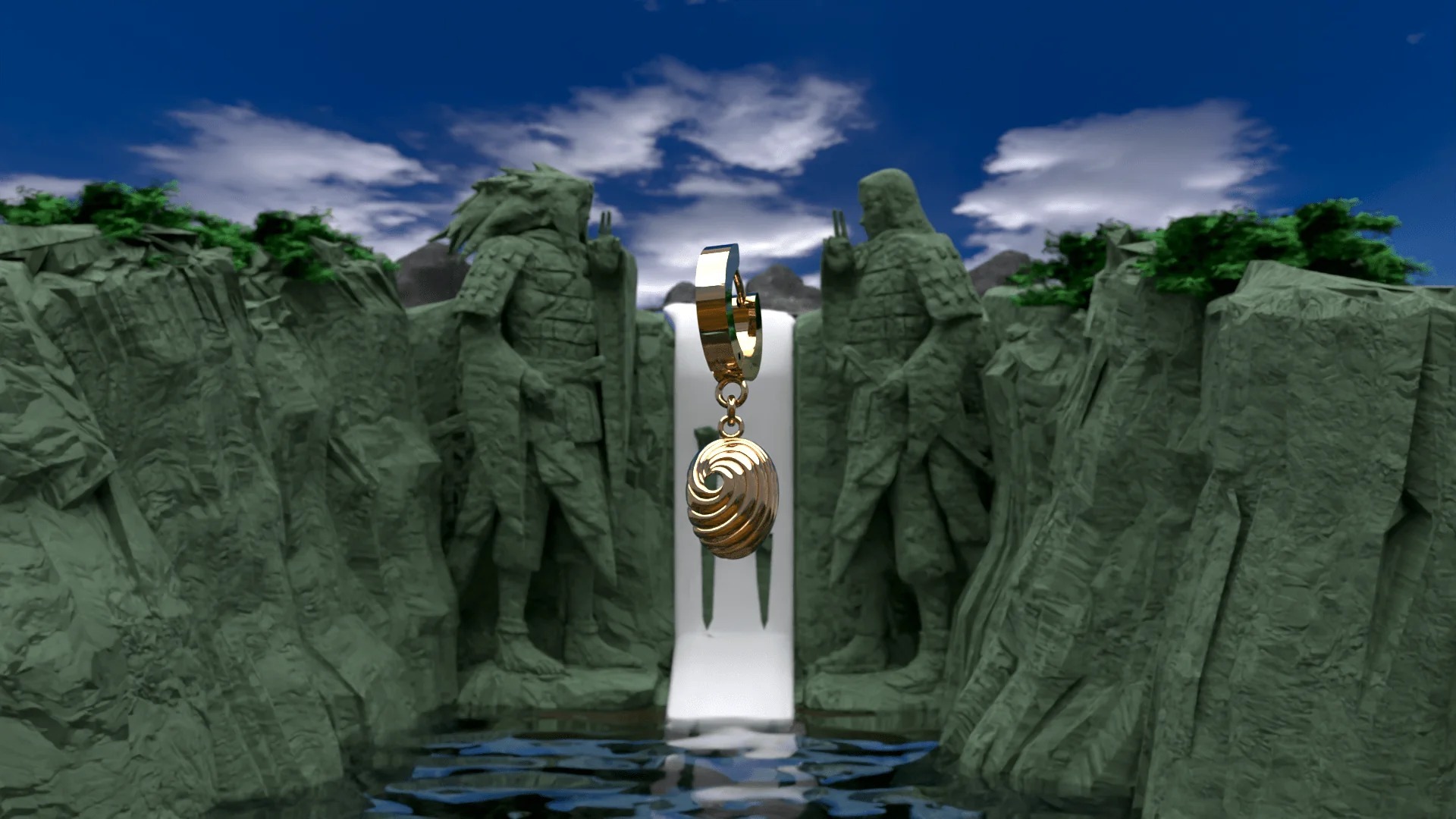 【預購】Mister SFC | 火影忍者 宇智波班帶土面具 耳環