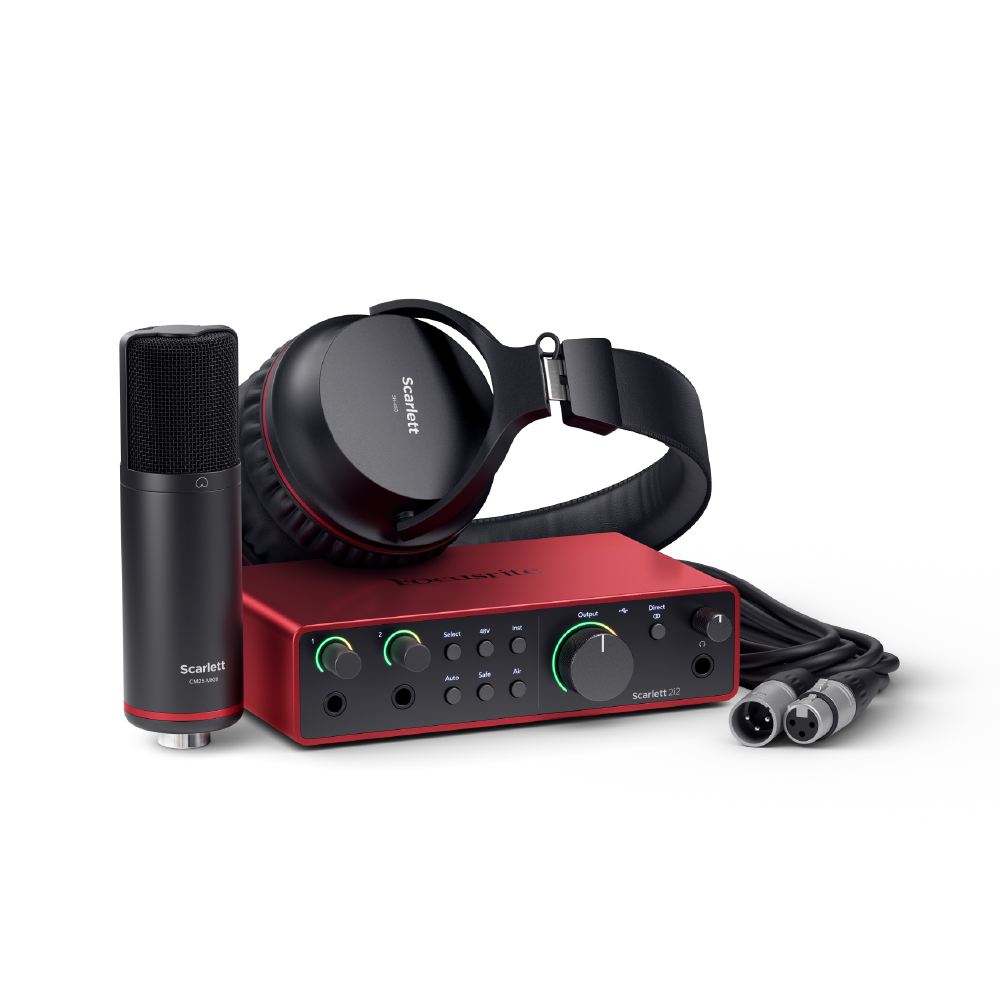 Focusrite Focusrite / Scarlett 2i2 USB錄音介面&套組(4代)(iOS可用)台灣代理公司貨 第 4 張圖片｜三峽錄音 / 音響