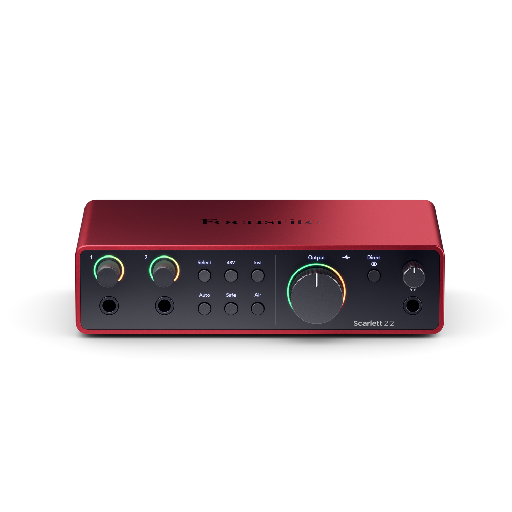 Focusrite Focusrite / Scarlett 2i2 USB錄音介面&套組(4代)(iOS可用)台灣代理公司貨 — 三峽錄音 / 音響｜YA! 玩音樂