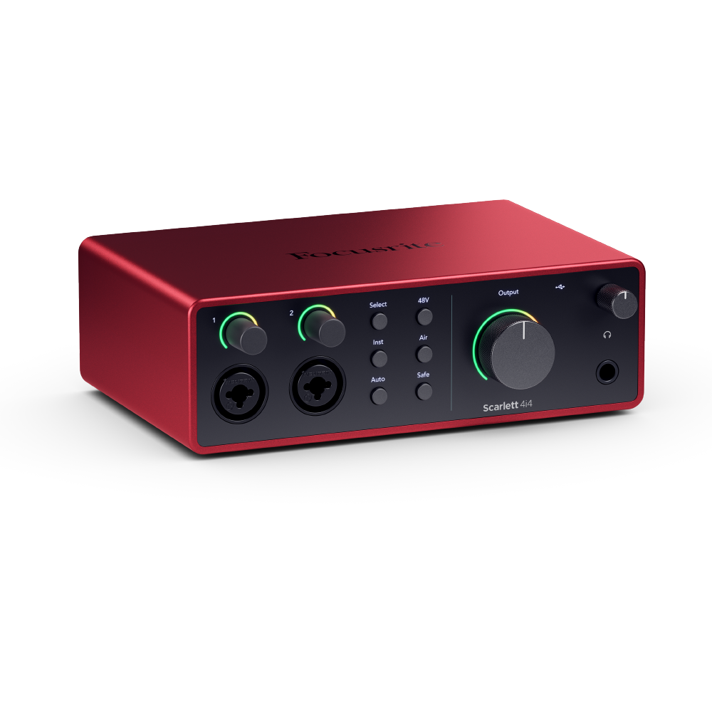 Focusrite Focusrite / Scarlett 4i4 USB錄音介面(4代)(iOS可用)台灣代理公司貨 第 2 張圖片｜三峽錄音 / 音響