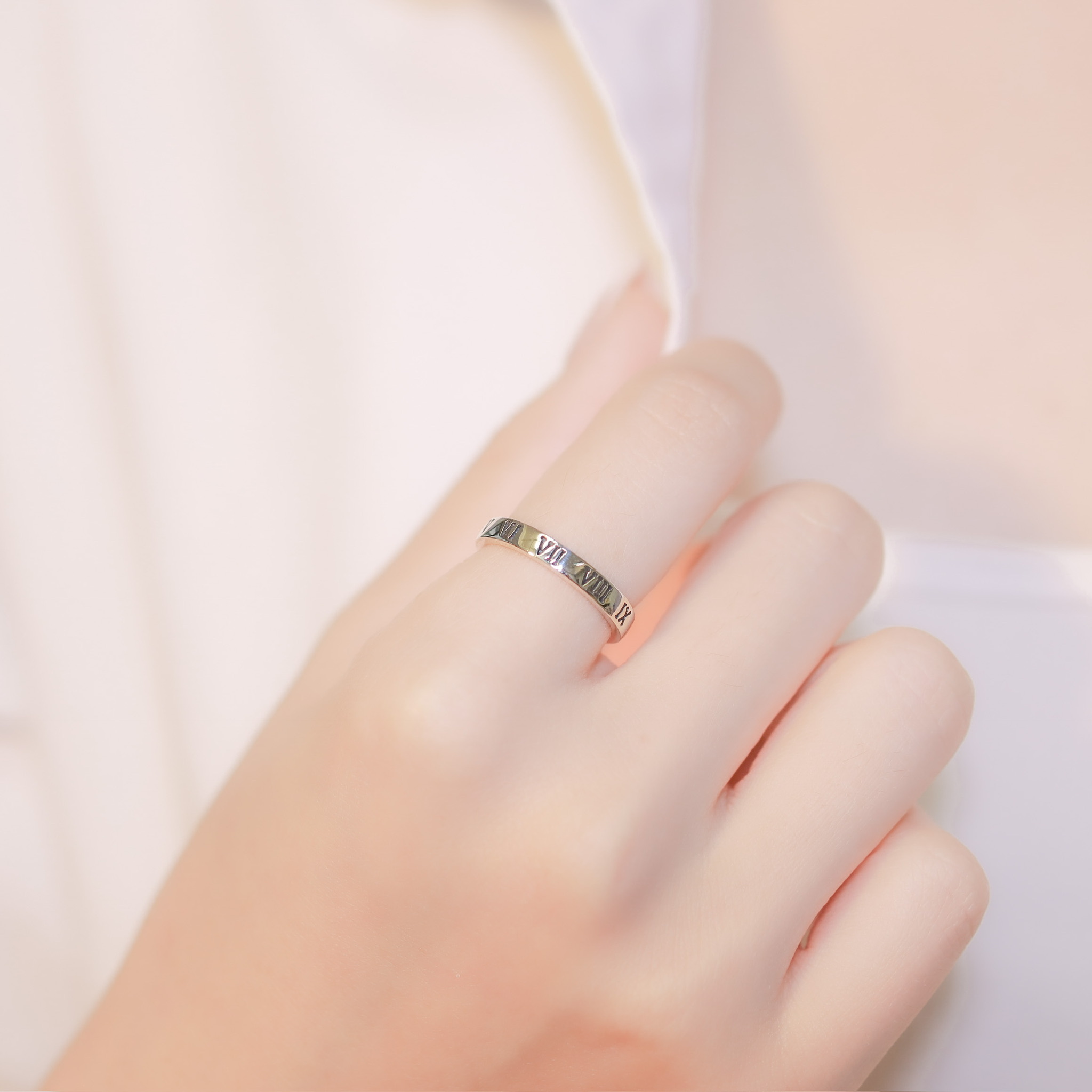 | 925純銀 | 羅馬數字戒指 | RI0575 |