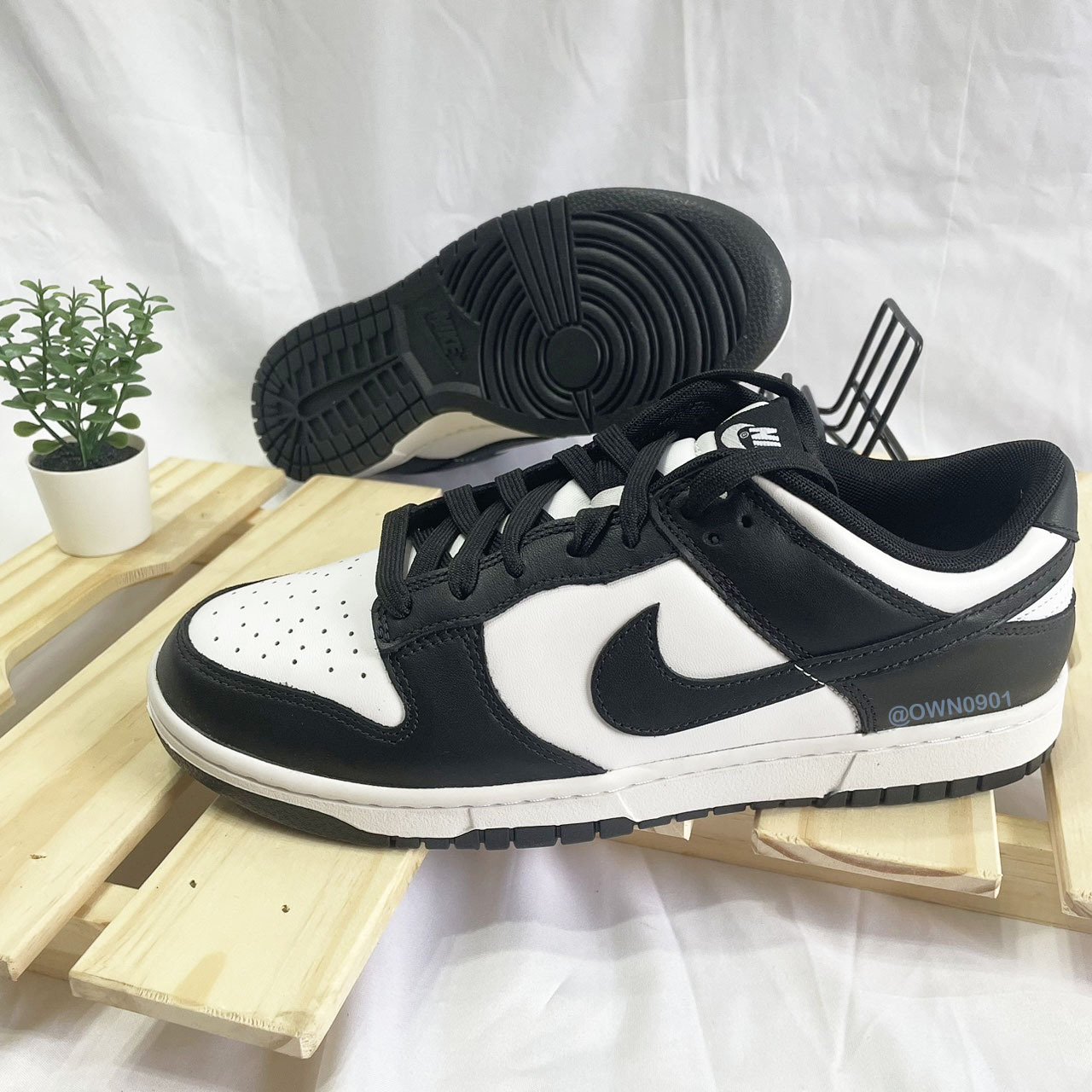 【OWN】NIKE DUNK LOW "Panda" 熊貓 休閒 滑板 鞋款 成人 女版 DD1391-100 DD1503-101