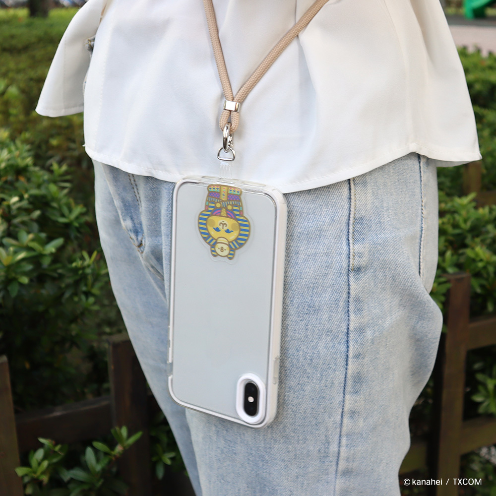 卡娜赫拉的小動物-手機掛繩及掛片 (摩艾石像 / 埃及)