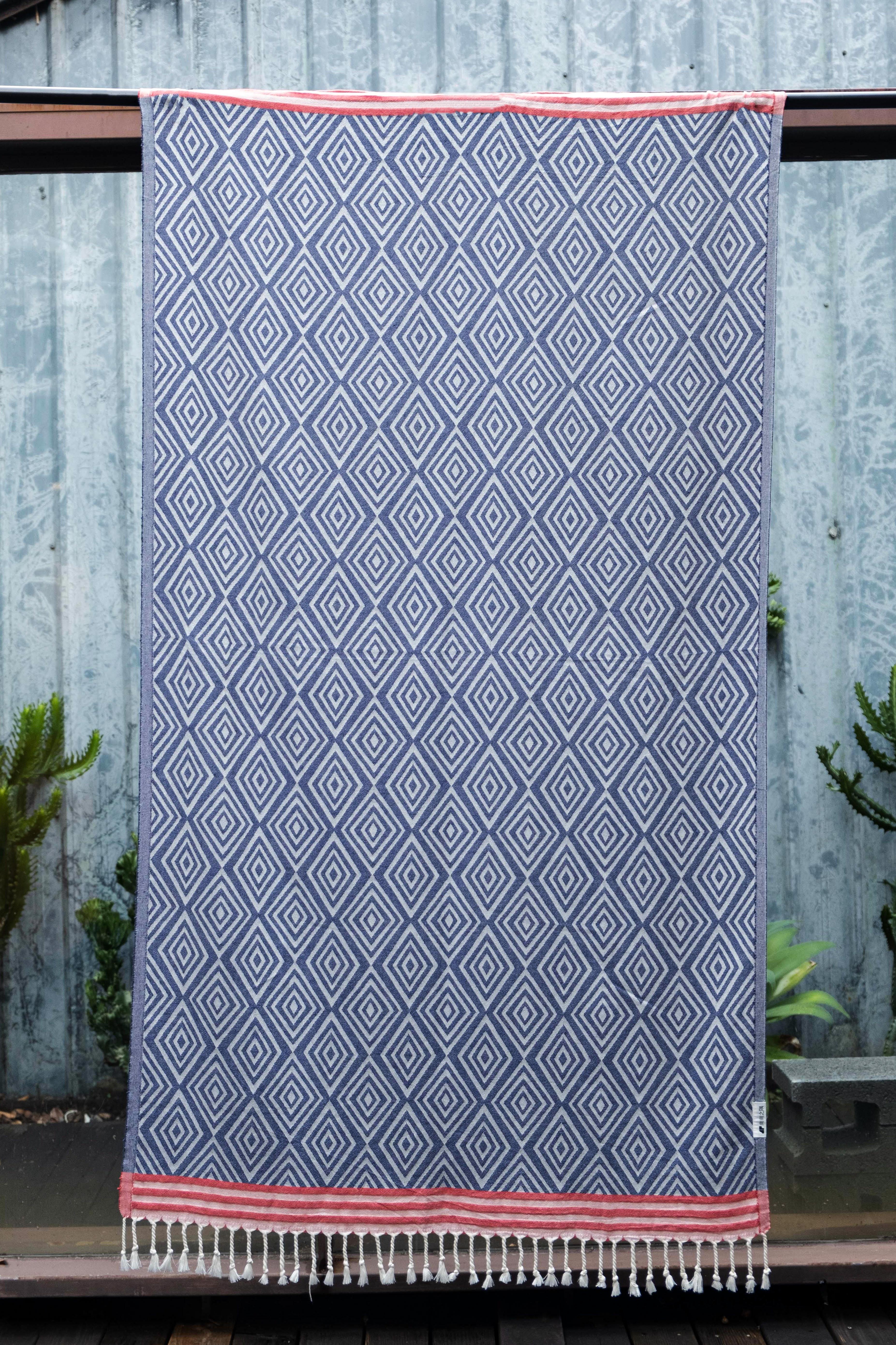 布爾丹手工織巾｜藍眼睛｜土耳其