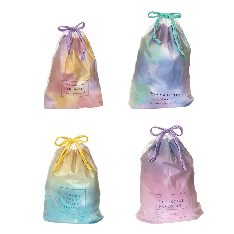 束口袋/水彩 2入