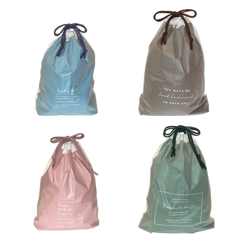 束口袋/暗色 2入