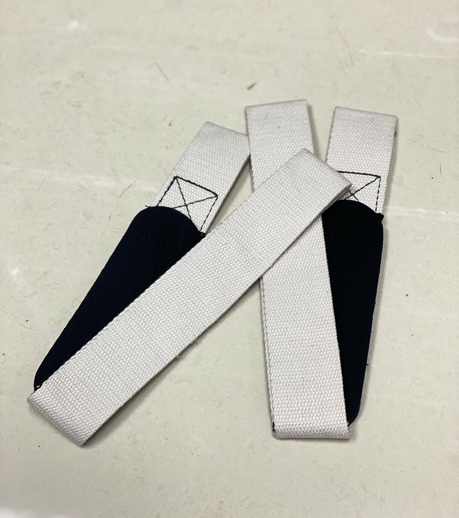 純棉織帶助力帶 (白色一對)