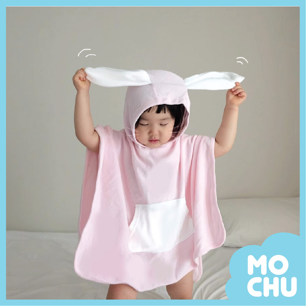 動物連帽斗篷浴袍