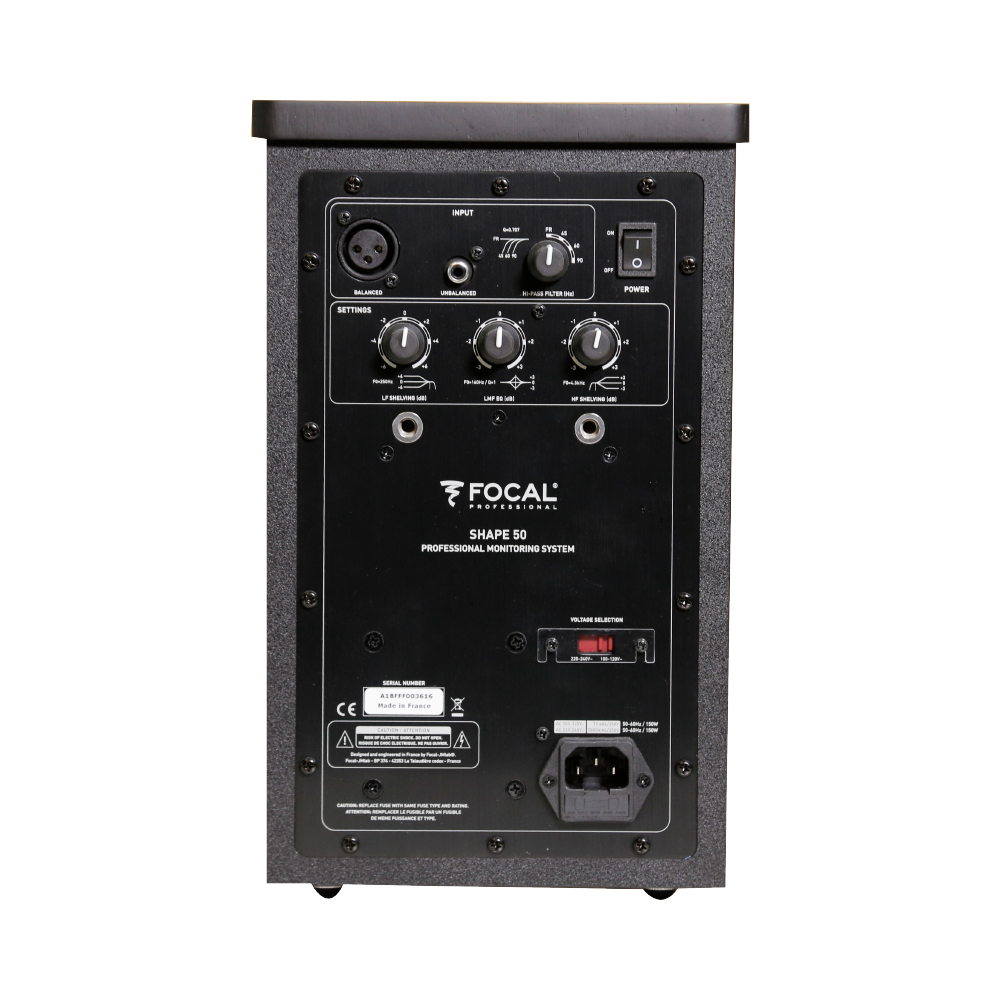 Focal Focal / Shape 50 5吋 主動式錄音監聽喇叭(5吋, 85W)(對) 第 2 張圖片｜三峽錄音 / 音響