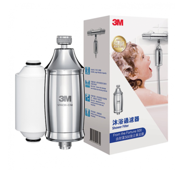 3M 沐浴過濾器連替換濾芯套裝