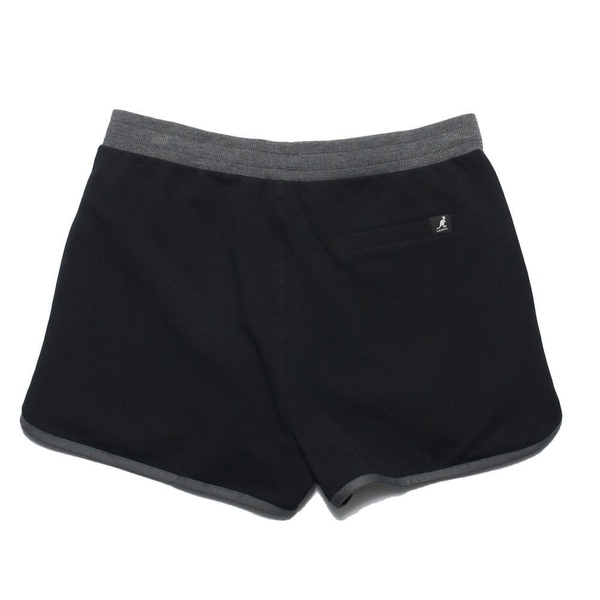 【下殺↘ $399】KANGOL 短褲 黑 左下英草寫LOGO 運動褲 女 6122150220