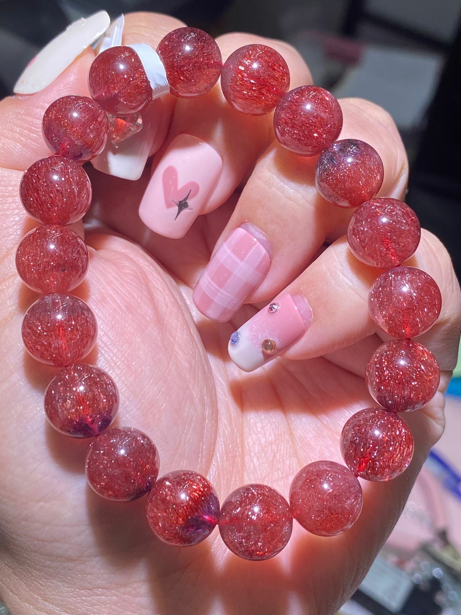 11.3-11.5mm高質密礦雙色紅超七